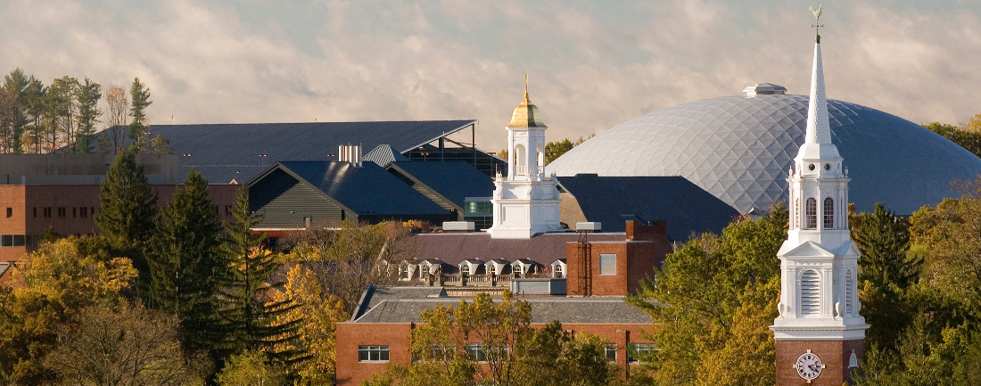 fall view of the Storrs Campus